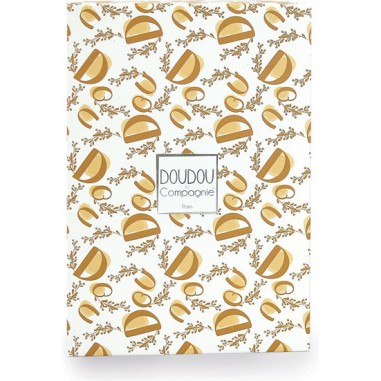 Lapin Doudou : Doudou lapin Jaune moutarde 29 cm - Doudou Et Compagnie