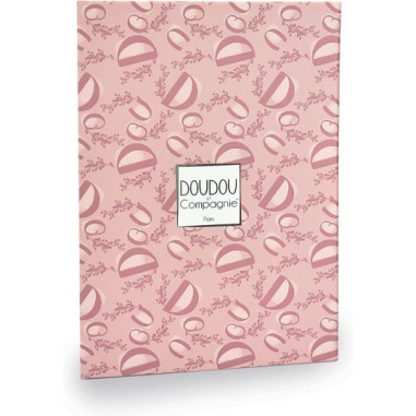 Lapin Doudou : Doudou lapin Rose poudré 29 cm - Doudou Et Compagnie