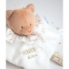 Doudou plat Ours Attrape-rêves Blanc - 20 cm - Doudou Et Compagnie