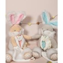 Coffret peluche lapin de sucre- lapin mouchoir rose - 31 cm - Doudou Et Compagnie