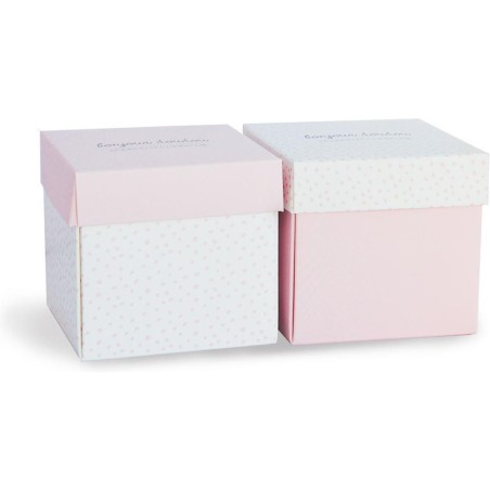 Doudou mouchoir lapin rose - Doudou Et Compagnie
