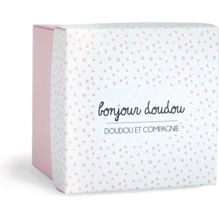Doudou mouchoir lapin rose - Doudou Et Compagnie