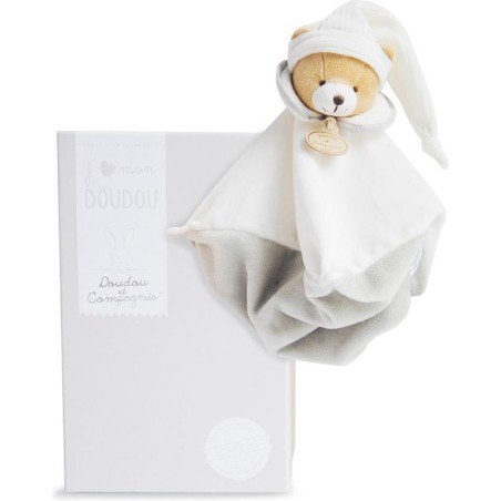 Doudou 202 - l'original ! Ours taupe - taille 25 cm - Doudou Et Compagnie
