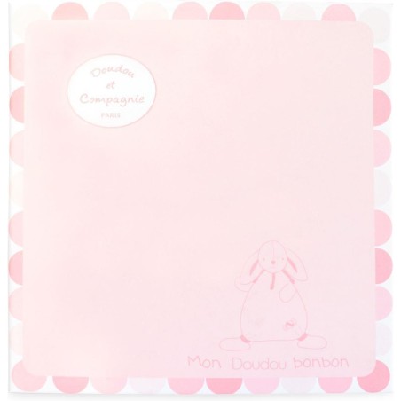 Doudou Lapin Bonbon rose - Doudou Et Compagnie