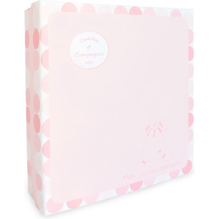 Doudou Lapin Bonbon rose - Doudou Et Compagnie