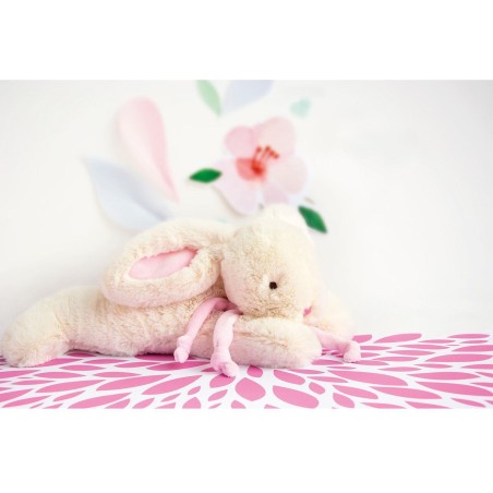 Lapin Bonbon rose 30 cm - Doudou Et Compagnie