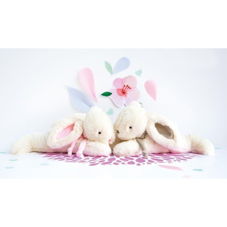 Lapin Bonbon rose 30 cm - Doudou Et Compagnie