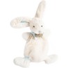 Doudou Lapin Bonbon Bleu Blanc - 26 cm - Doudou Et Compagnie