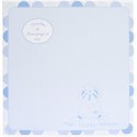 Doudou Lapin Bonbon Bleu Blanc - 26 cm - Doudou Et Compagnie