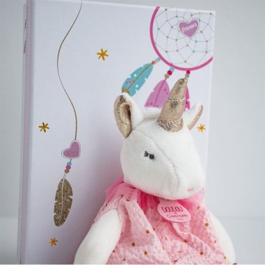 Peluche Licorne - Doudou Et Compagnie