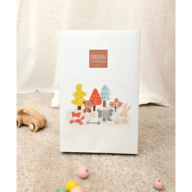 Doudou Renard Rose Mouchoir Sweety 25cm - Cadeau Bébé Naissance - Doudou Et Compagnie