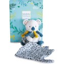 Coffret peluche Koala Yoca avec Doudou Blanc - 15 cm - Doudou Et Compagnie