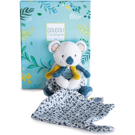 Yoca Le Koala Pantin avec doudou - Doudou Et Compagnie