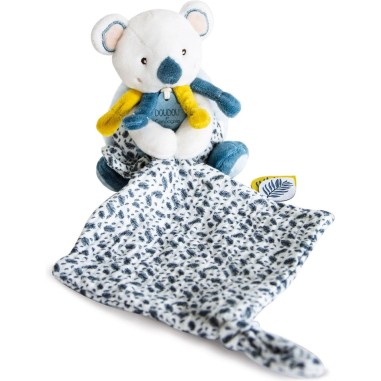 Yoca Le Koala Pantin avec doudou - Doudou Et Compagnie
