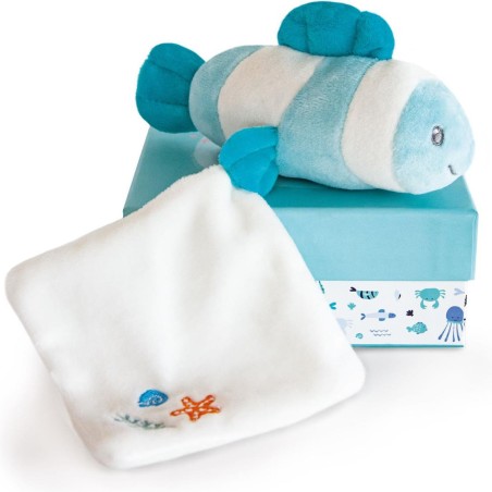 Poisson clown mignon avec doudou - Doudou Et Compagnie