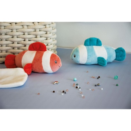 Poisson clown mignon avec doudou - Doudou Et Compagnie