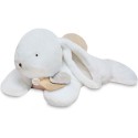 Peluche géante Xxl Lapin beige Blanc - Happy Wild - 80 cm - Doudou Et Compagnie