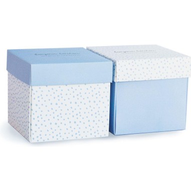 Doudou mouchoir lapin bleu - Doudou Et Compagnie