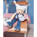 Doudou ours pantin 3 histoires - Bleu - Doudou et Compagnie