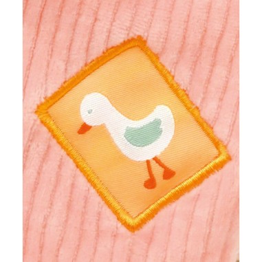 Découvrez la peluche lapin rose Lapin Ciboulette et son doudou ! - Doudou et Compagnie