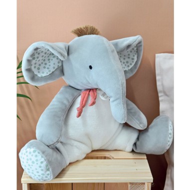 Doudou elephant gris - Doudou et Compagnie