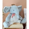 Doudou Eléphant gris 30 cm - Doudou et Compagnie
