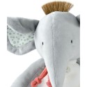 Doudou Eléphant gris 30 cm - Doudou et Compagnie