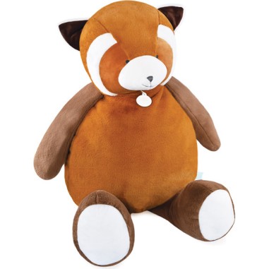 Doudou Panda rouge Orange Peluche geante panda roux - 100 cm - Doudou et Compagnie