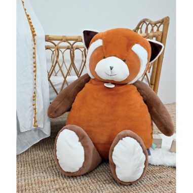 Peluche panda roux - Peluche geante - 100 cm - Doudou et Compagnie