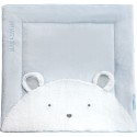 Tapis de Parc Ours bleu - 100 x 100 cm - Doudou Et Compagnie