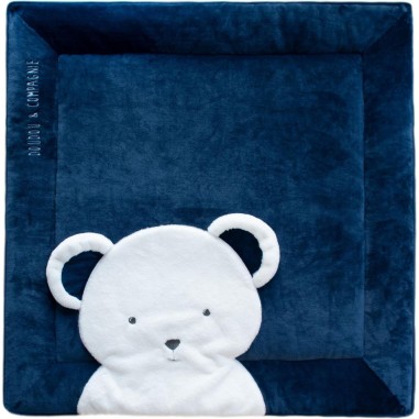 Tapis d'éveil Ours Marine Bleu - Doudou Et Compagnie