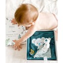 Coffret cadeau cape de bain et Doudou Yoca le koala - 80 x 80 cm - Doudou et Compagnie