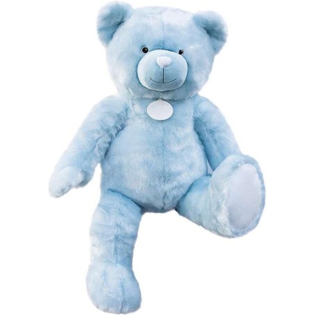 Ours en peluche bleu glaçé- Collection - Doudou Et Compagnie