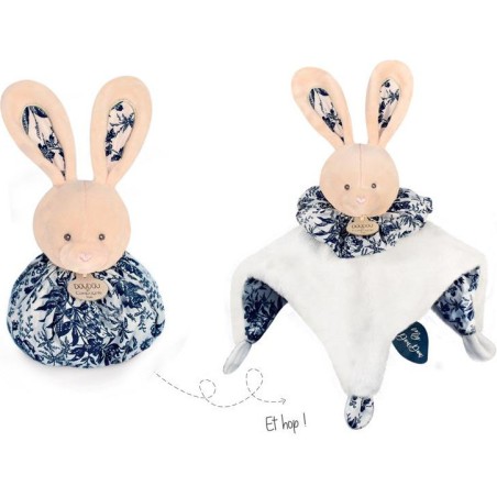 Doudou Lapin Boule 3 en 1 - Doudou et Compagnie