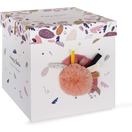 Pantin Pompon Terracota Happy Boho - Doudou Et Compagnie