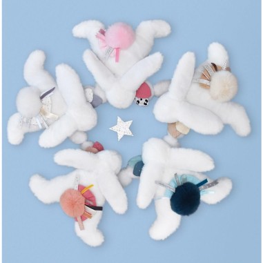 Pantin Pompon Terracota Happy Boho - Doudou Et Compagnie