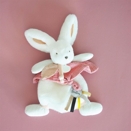 Happy Boho Doudou Pompon Terracota - Doudou Et Compagnie