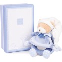 Hochet et pouet Peluche hochet ours Petit chou - Bleu - 19 cm - Doudou Et Compagnie