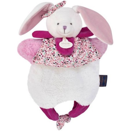 Doudou Lapin Amusette 3 En 1 - Doudou et Compagnie