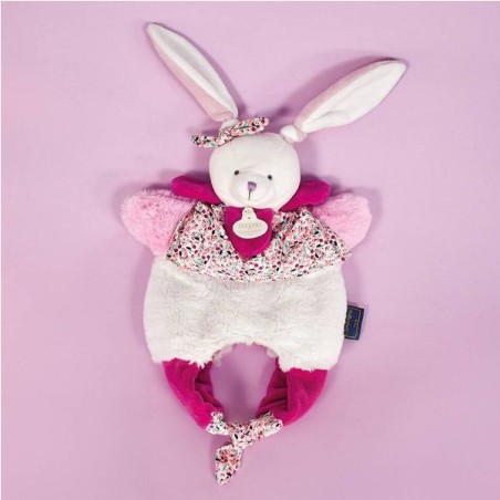 Doudou Lapin Amusette 3 En 1 - Doudou et Compagnie