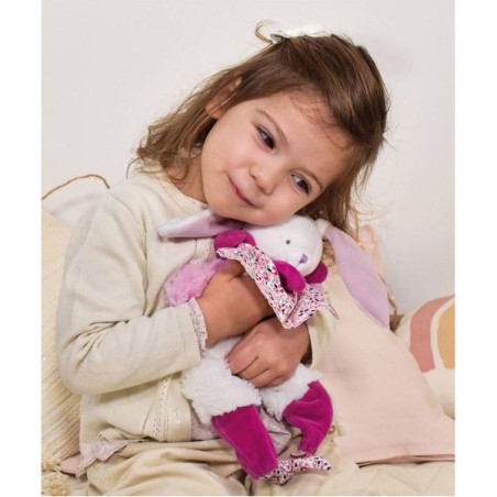 Doudou Lapin Amusette 3 En 1 - Doudou et Compagnie
