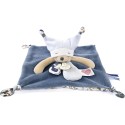 Doudou plat Ours 3 histoires - Bleu - Doudou et Compagnie