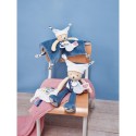 Doudou plat Ours 3 histoires - Bleu - Doudou et Compagnie