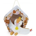 Oiseau Jaune Doudou musical Cui-Cui bouton d'or - Doudou et Compagnie