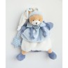 Marionnette à main Ours Petit Chou Bleu - 28 cm - Doudou Et Compagnie