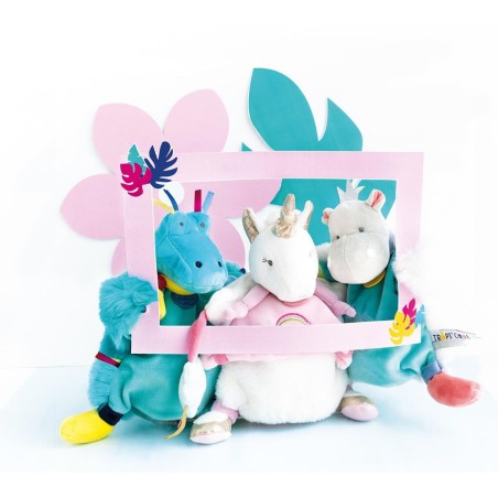 Doudou Marionnette Licorne - Doudou Et Compagnie