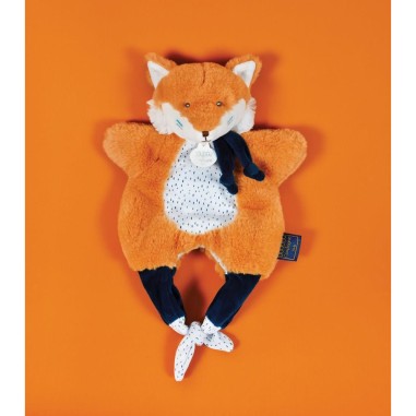 Doudou Renard Amusette 3 En 1 - Doudou et Compagnie