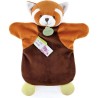 Panda rouge Orange Marionnette à Main Panda roux - 25 cm - Doudou et Compagnie