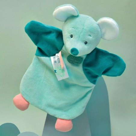 Marionnette à Main Souris verte - Doudou et Compagnie