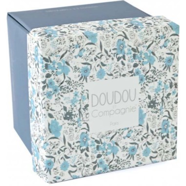 Boh'Aime Doudou Ours Marron avec mouchoir - Doudou et Compagnie